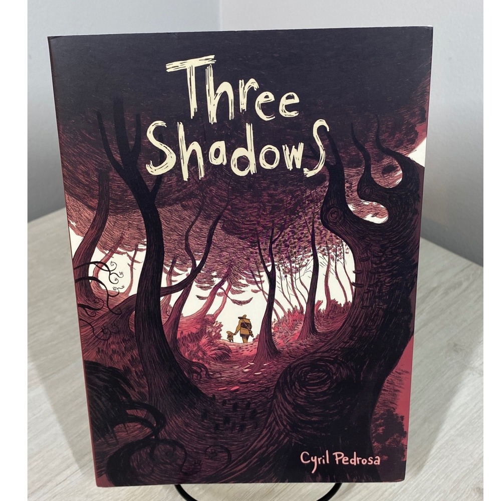 Three Shadows Cyril Pedrosa Graphic Novel First Second Comic Book First Edition